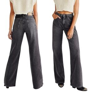 WE THE FREE x FREE PEOPLE Tinsley Baggy High Rise Straight Leg Jeans